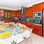 Ferienhaus Mallorca MA83572 Küche mit Tisch