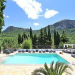Luxus-Finca Mallorca MA6480 Blick über den Pool