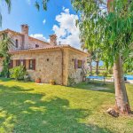 Ferienhaus Mallorca MA53988 Garten mit Palmen