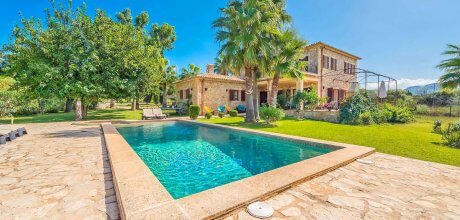 Mallorca Nordküste – Komfort-Ferienhaus Alcudia 53988 mit Pool und Internet für 10 Personen mieten. Wechseltag Freitag.