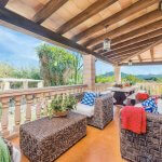 Finca Mallorca MA54208 Terrasse mit Gartenmöbel