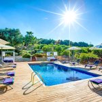 Luxus Finca Mallorca MA3260 Gartenmöbel um den Pool