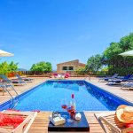 Luxus Finca Mallorca MA3260 Pool mit Gartenmöbel
