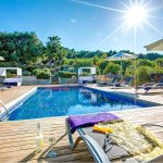 Luxus Finca Mallorca MA3260 Sonnenliegen am Pool