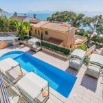 Luxus Villa Mallorca MA5004 Blick auf den Pool