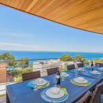 Luxus Villa Mallorca MA5004 Terrasse mit Esstisch