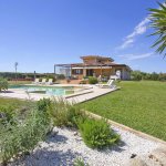 Villa Mallorca MA5090 Garten mit Palme