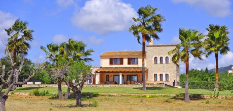 Mallorca Südostküste – Komfort Ferienhaus Calonge 3925 mit Pool, Internet und Meerblick, Strand 4,7km. Wechseltag flexibel auf Anfrage – Mindestmietzeit 1 Woche.