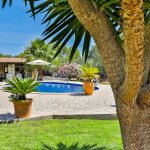Ferienhaus Mallorca MA3950 Garten mit Pool