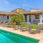 Ferienhaus Mallorca MA4315 Sonnenliegen am Pool