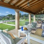 Ferienhaus Mallorca MA44178 überdachte Terrasse mit Gartenmöbel
