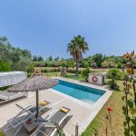 Finca Mallorca mit Pool MA4402 Blick auf den Swimmingpool