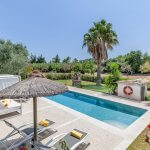Finca Mallorca mit Pool MA4402 Gartenmöbel am Swimmingpool