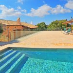 Luxus Ferienhaus Mallorca MA2301 Pool mit Treppe