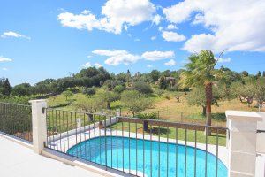 Luxus Ferienhaus Mallorca MA3996 Blick auf den Pool