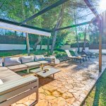 Villa Mallorca MA3317 Sitzecke im Garten
