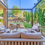 Villa Mallorca MA3317 Terrasse mit Gartenmöbel
