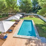 Villa Mallorca MA4316 Blick auf den Pool