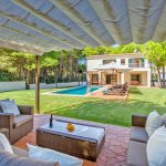 Villa Mallorca MA4316 Garten mit Sitzecke