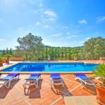 Villa Mallorca MA4680 Blick über den Pool