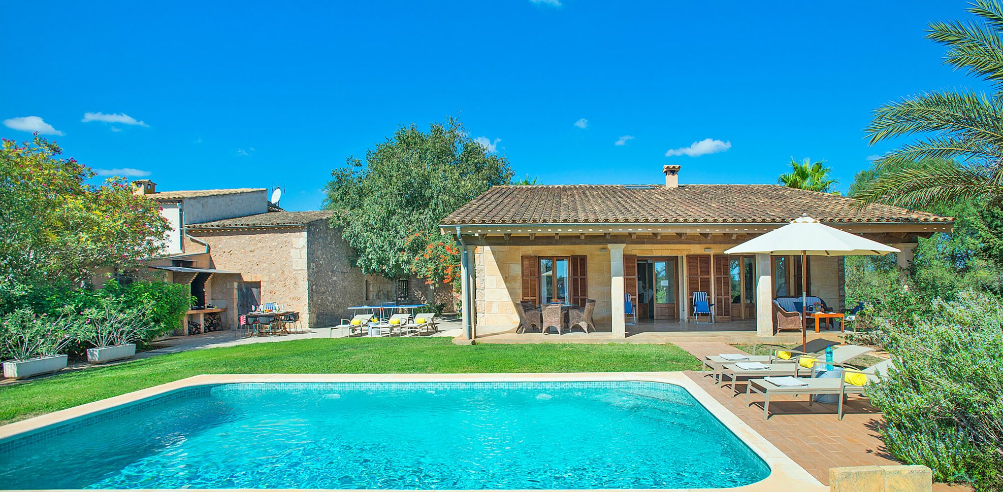 Ferienhaus Mallorca für 6 Personen mit Pool