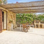 Ferienhaus Mallorca MA1100 Gartenmöbel auf der Terrasse