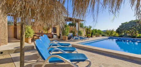 Mallorca Südostküste – Ferienhaus Felanitx 3989 für 6 Personen mit privatem Pool und Internet, Strand = 13 km. Wechseltag Samstag, Nebensaison flexibel auf Anfrage – Mindestmietzeit 1 Woche.