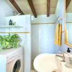 Ferienhaus Mallorca MA34082 Bad mit Dusche und Waschmaschine