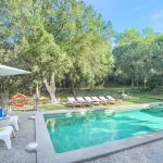 Ferienhaus Mallorca MA34086 Gartenmöbel um den Pool