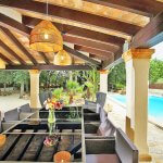 Finca Mallorca MA4345 Terrasse mit Gartenmöbel (2)